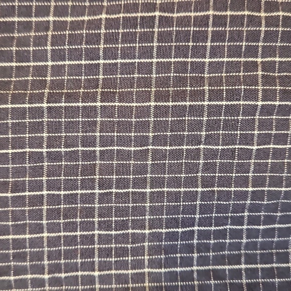 Vintage Levi's Shirt Plaid Mens L Large navy Red Tab Button down Short Sleeve - Picture 3 of 7